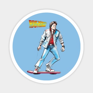 Marty McFly BTTF Part 2 Magnet